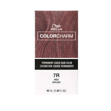 Wella Color Charm Permanent Liquid Hair Color 7R Red – 1.42 fl oz - ANNS BEAUTY SUPPLY